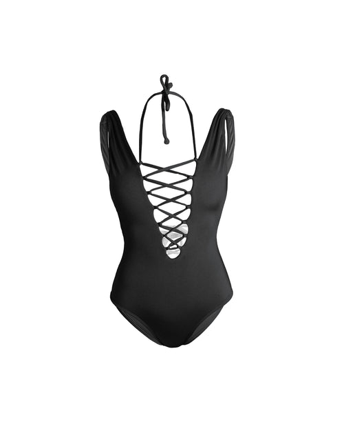 Amal One Piece Swimsuit Black