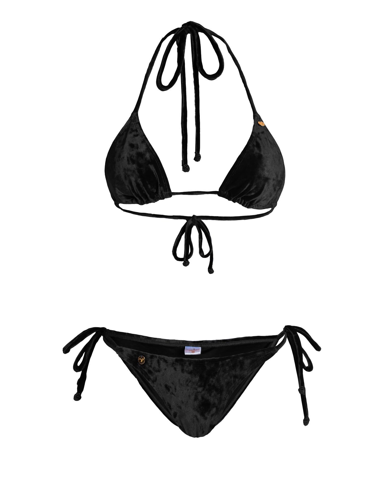 Aneessa Bikini Black Velvet