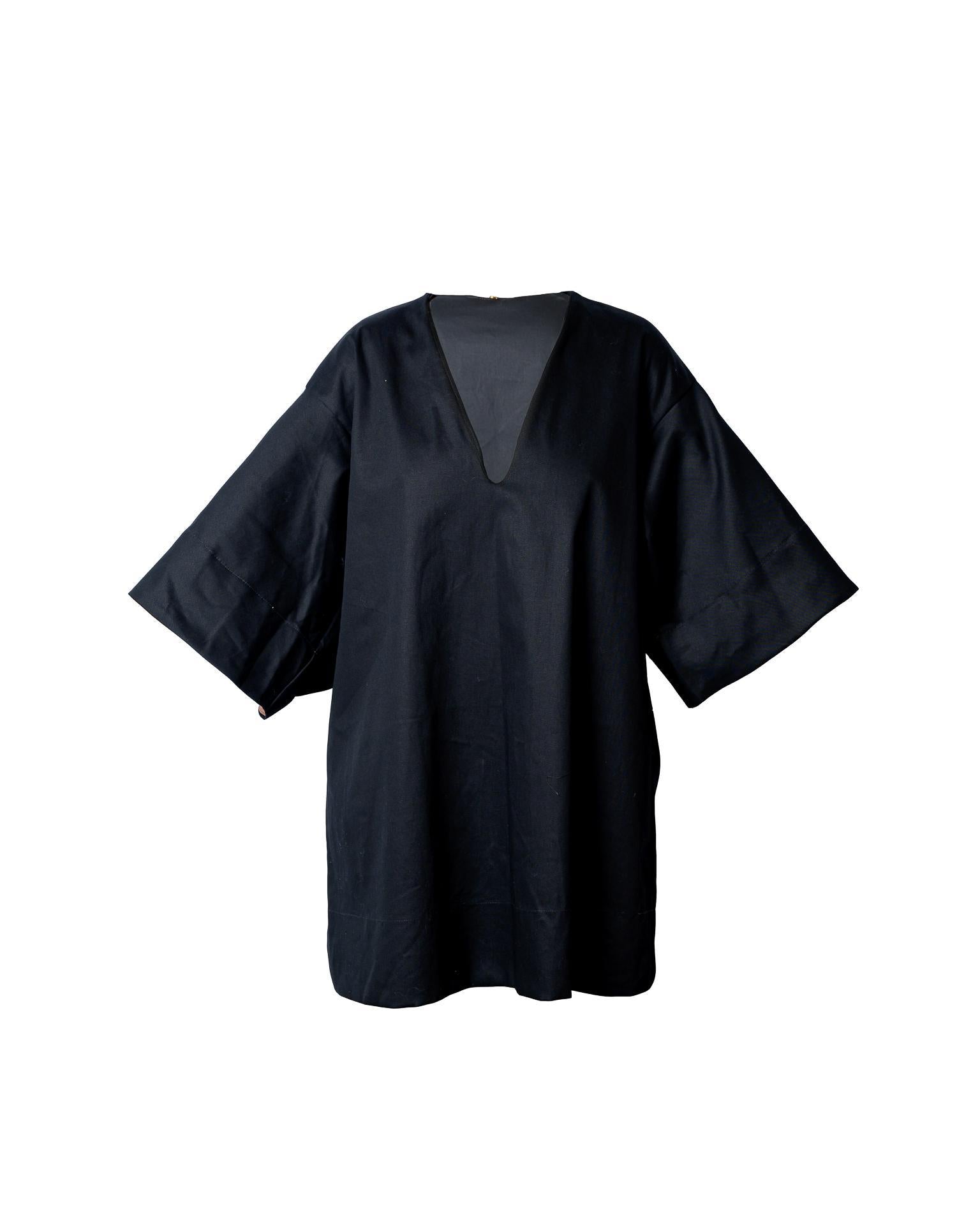 Antigua Mini Dress Caro in Black