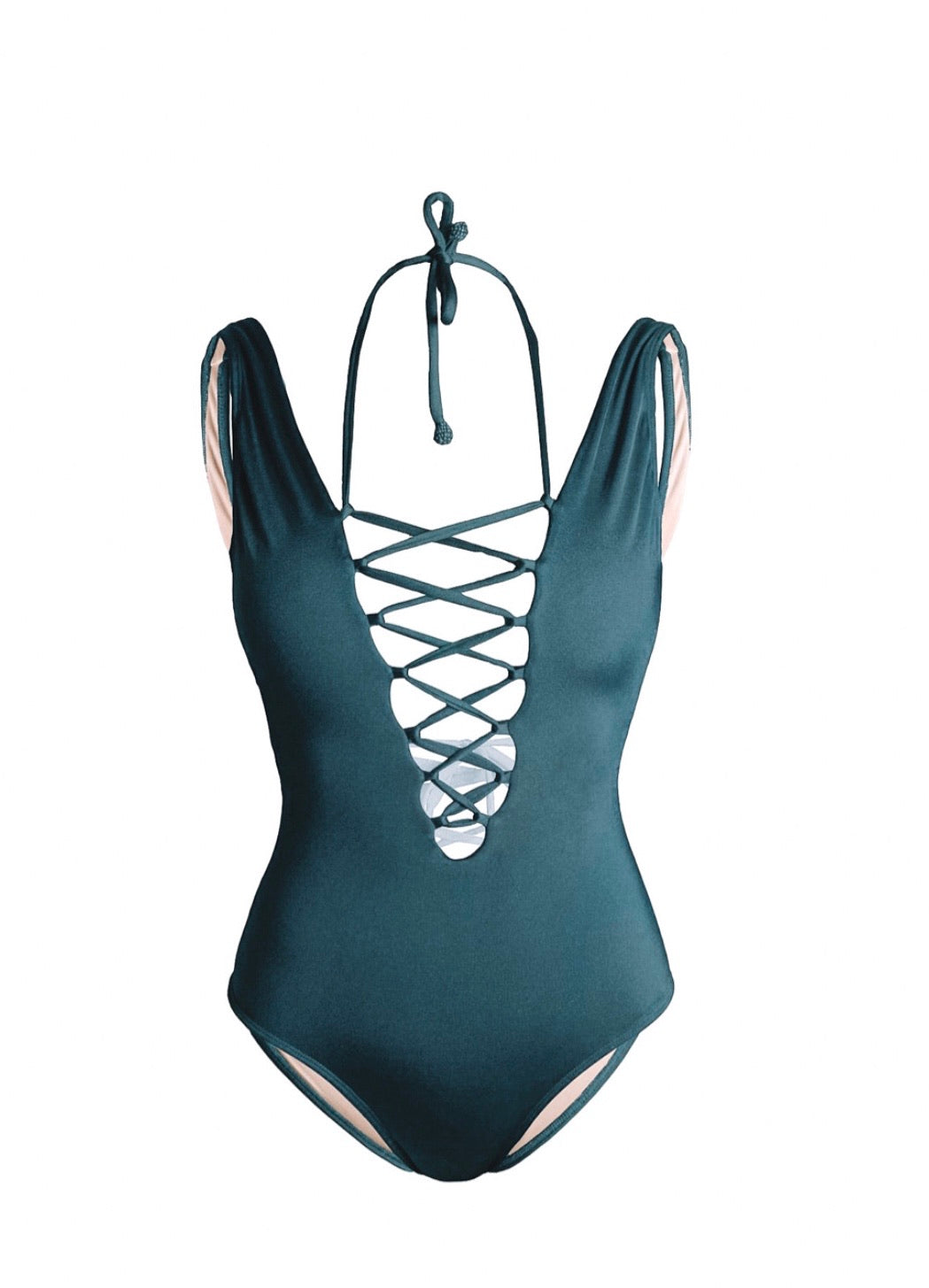 Amal One Piece Swimsuit Ocean Velvet