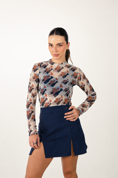 Antigua Sofia Shirt Carrao Peces
