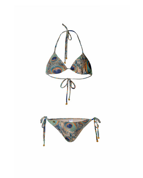 Aneessa Bikini Peacock